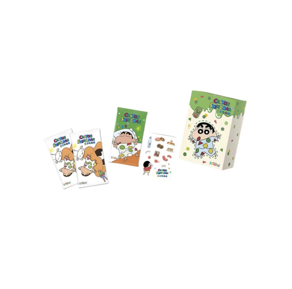 【小新车车】kawaii 蜡笔小新第2弹 春日部学院收藏卡牌盲盒 （代拆）