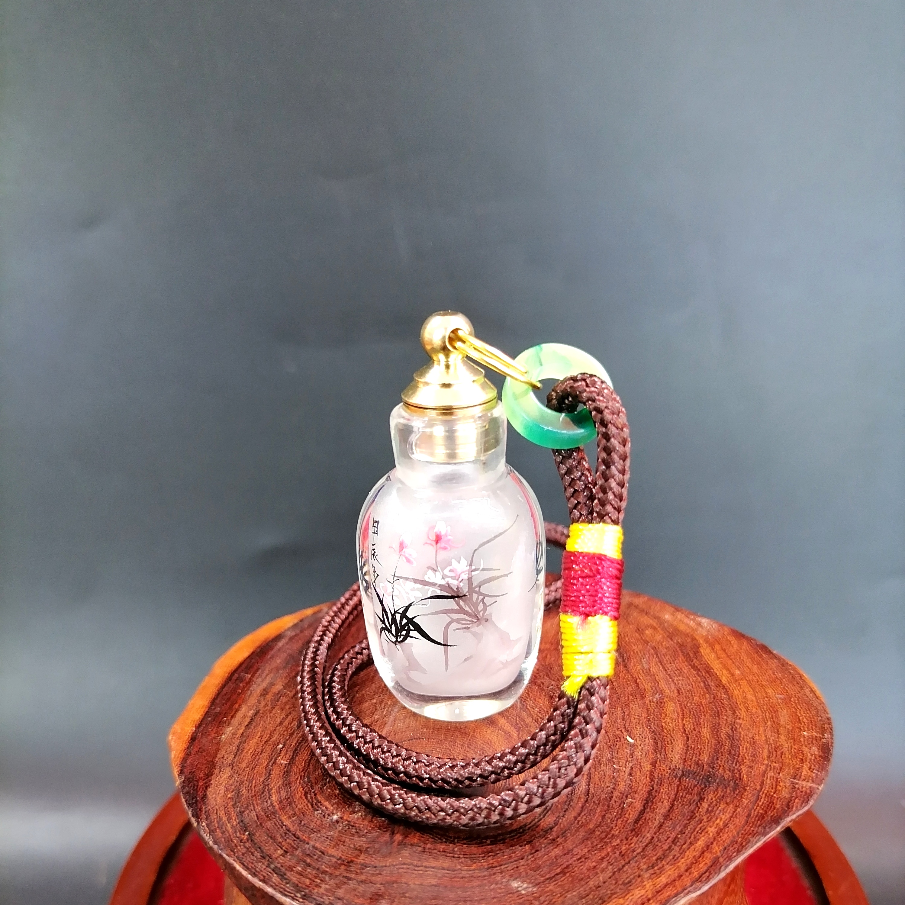 衡水迎春内画艺术中国风特色手工艺，高3.5厘米宽2厘米，挂包包挂车