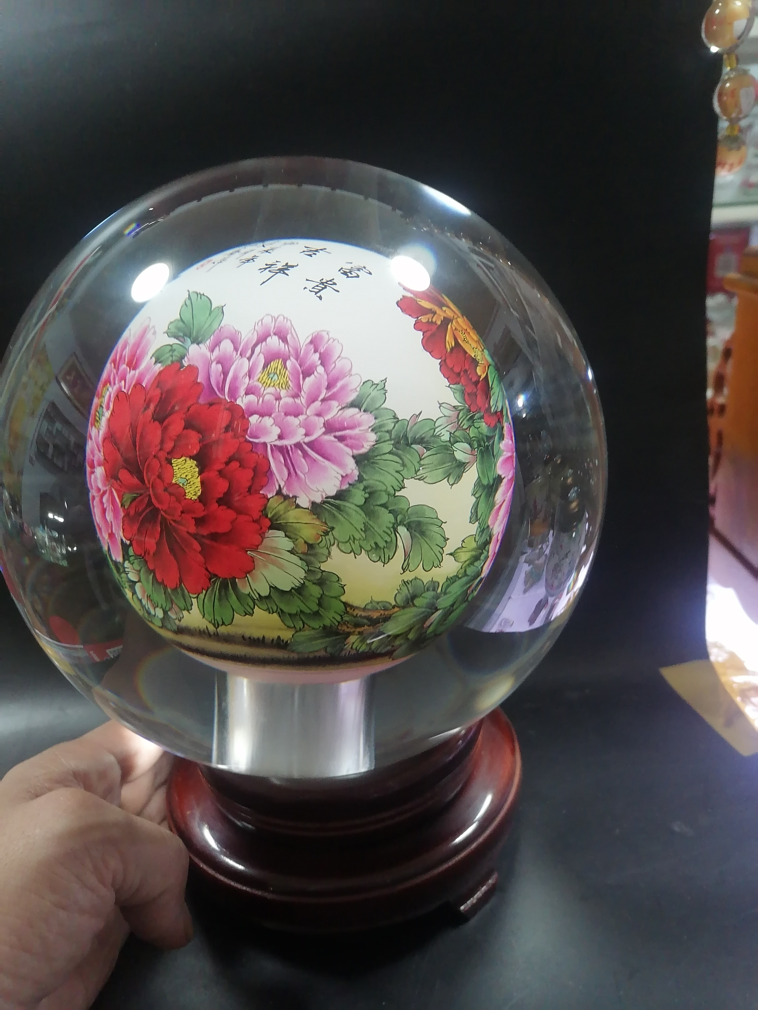 非遗内画鼻烟壶，内画水晶球，内画摆件，家居礼品，送朋友，送师长