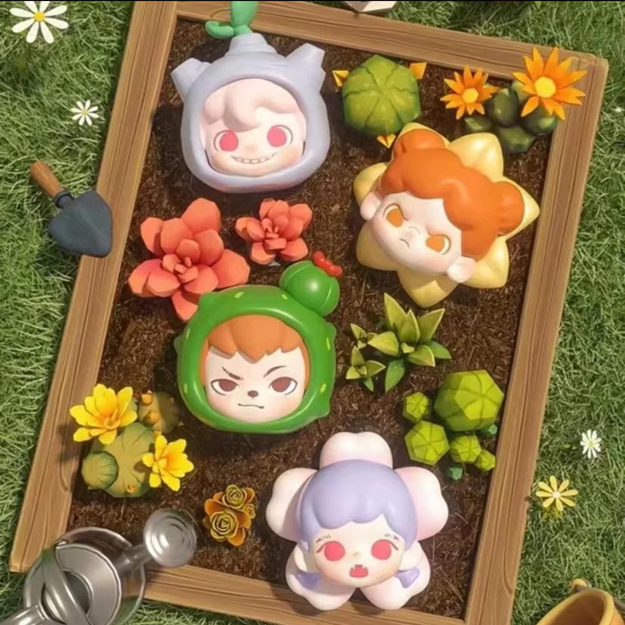 【拆盒】TNT植物研究所mi粒系列萌粒盲盒生日礼物摆件