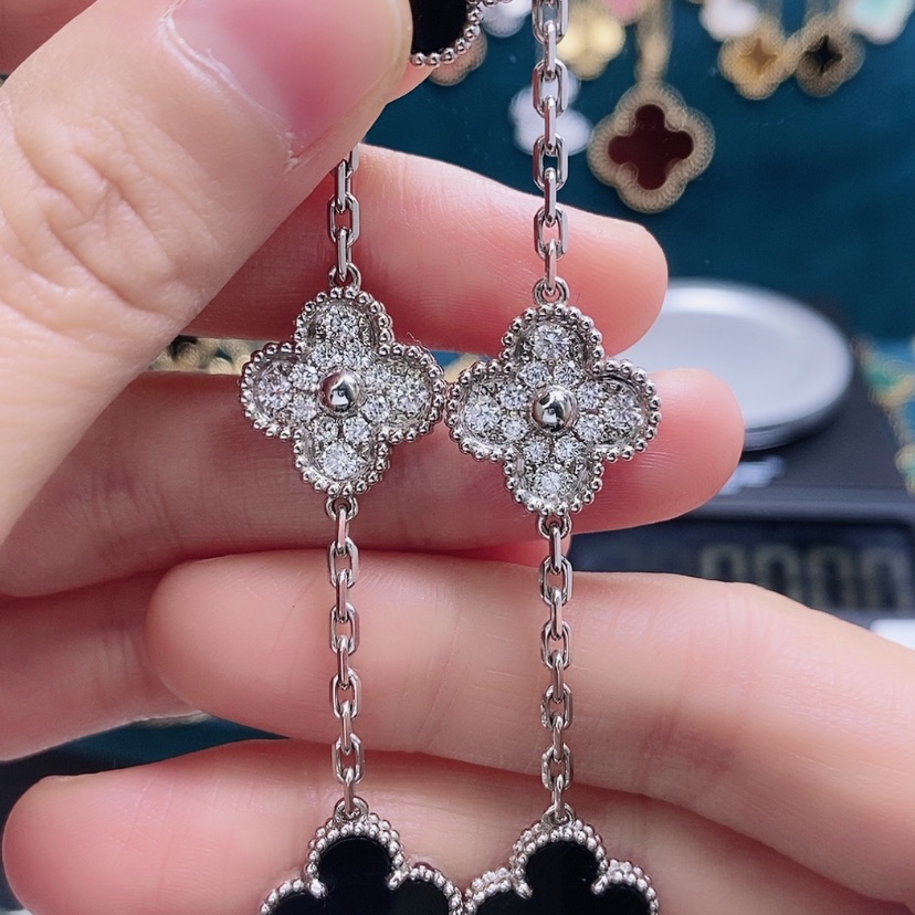 【闪购商品】钻石手链18K金镶嵌x钻石k白隔隔钻手链