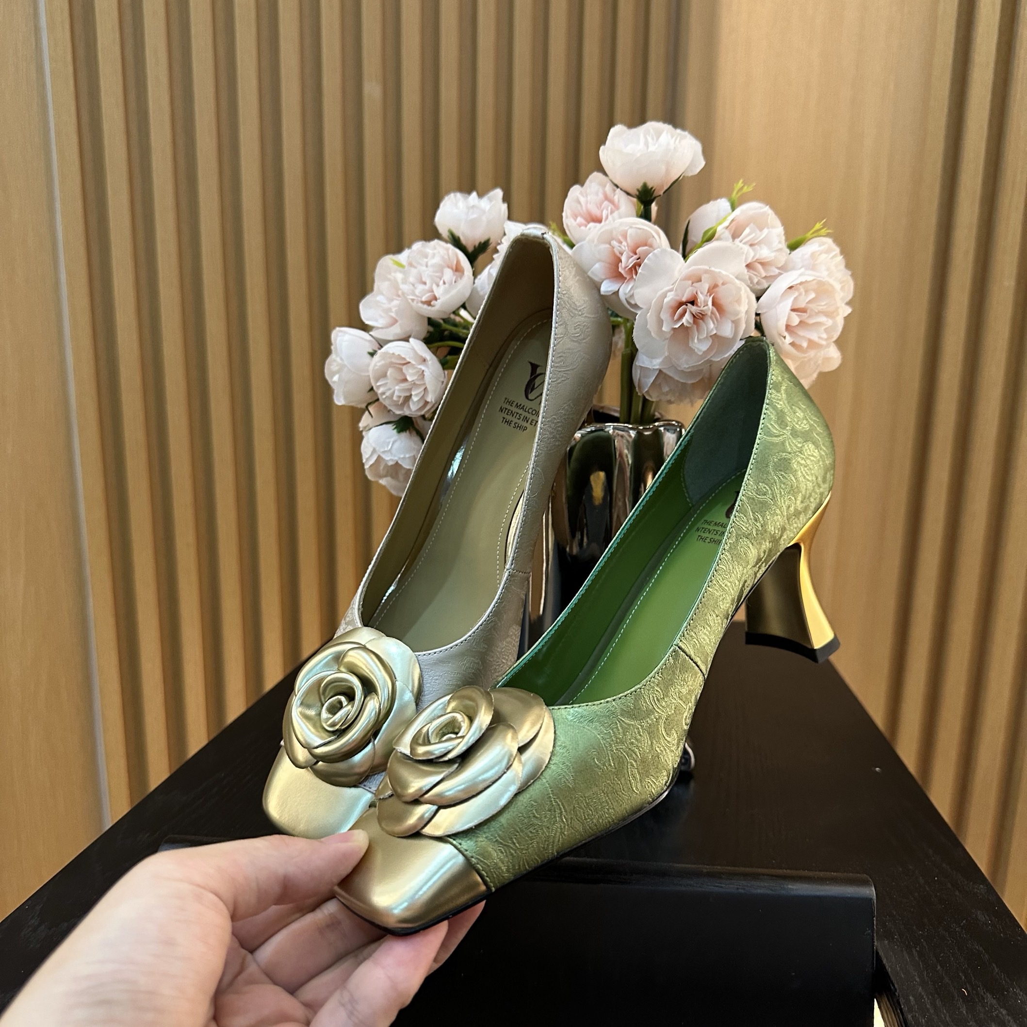 DJ时尚单鞋-A3023香槟色