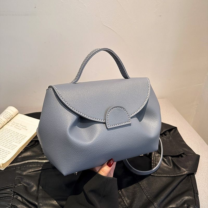 笑脸包diy手工编织包包自制材料包手缝单肩斜挎手提包质感款女包