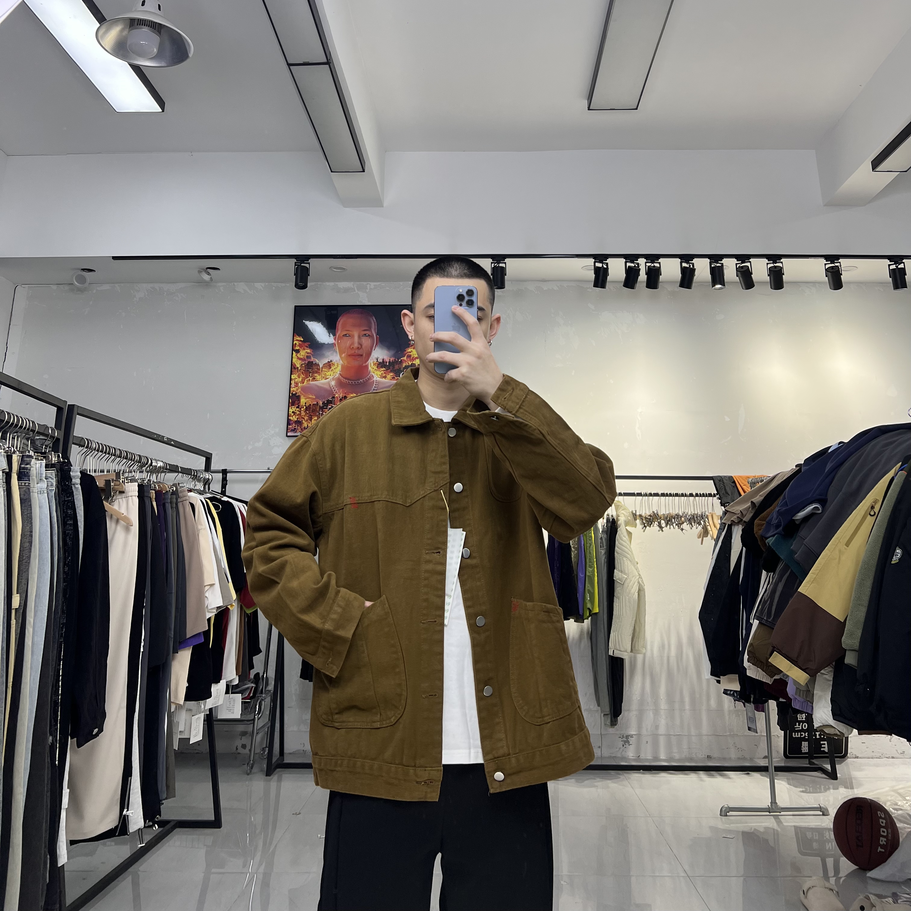 高货盲盒 棉服夹克。随机发一条裤子或者T恤