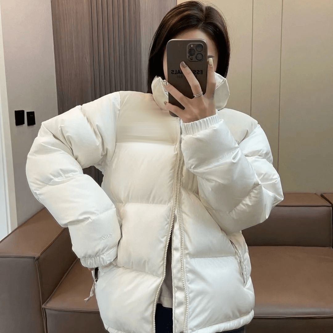 美版冬季96高端运动男女情侣面包服保暖外套