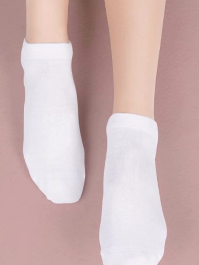 3 双随机选色  夏季男女同款棉袜季女士透气薄款纯色字母中筒吸汗