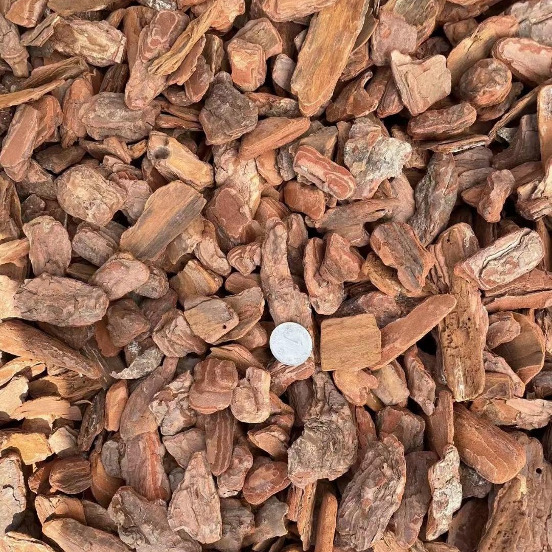 打磨树皮有机覆盖物松麟宠物垫料用树穴覆盖物园林绿化景观树皮