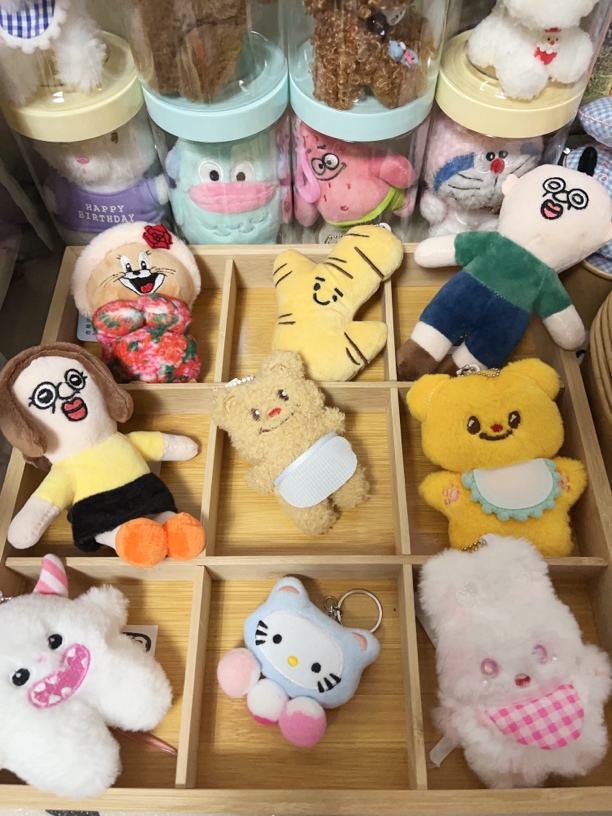 默认代拆炒可爱潮玩毛绒玩偶【有手工类哦】