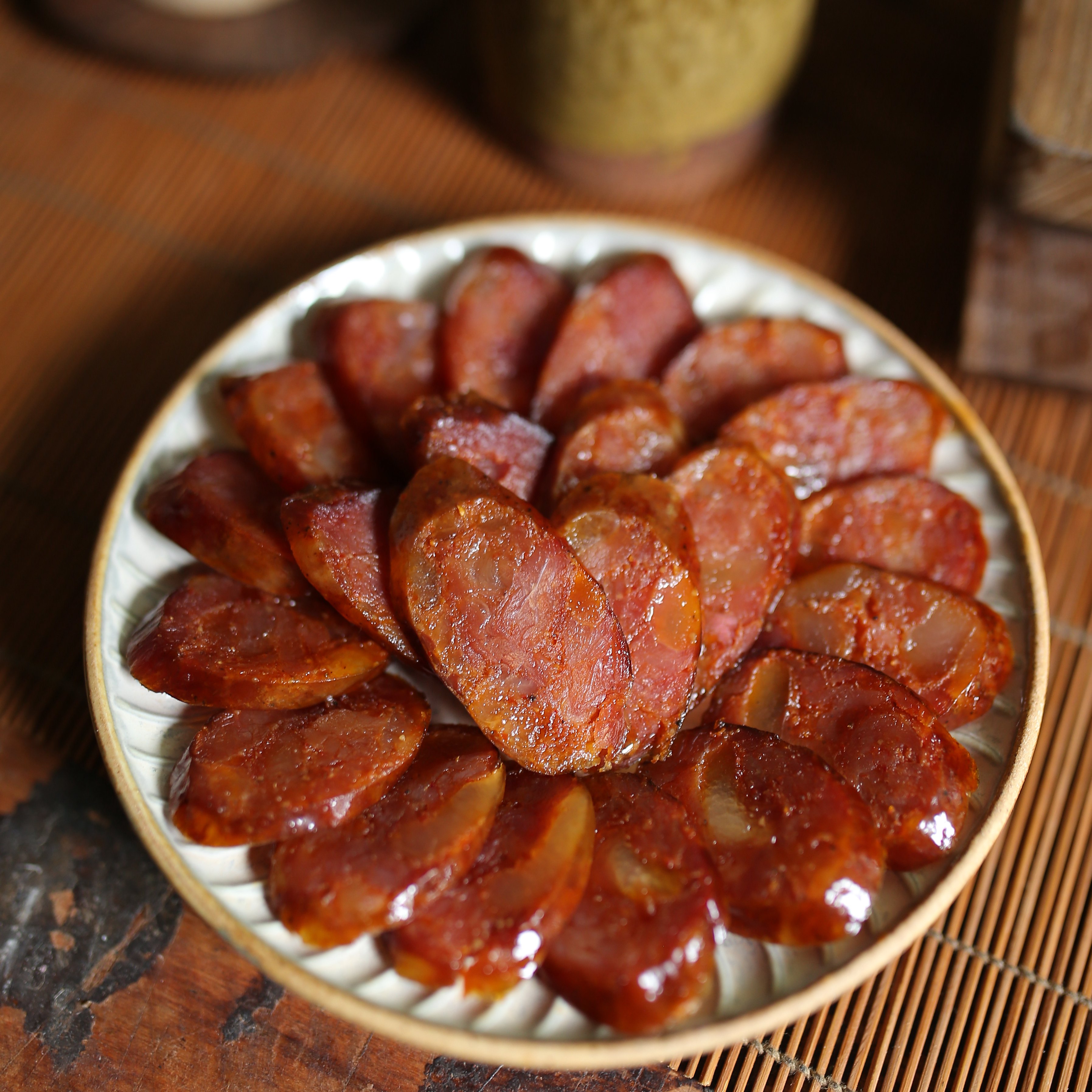 邵阿妹四川无烟熏晾晒风干麻辣香肠腊肠500g袋装新鲜美味川味真空