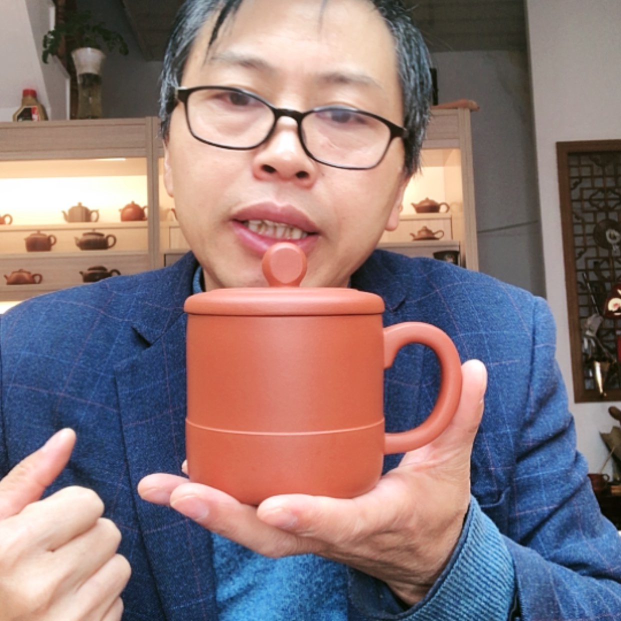 【闪购商品】清水泥茶杯