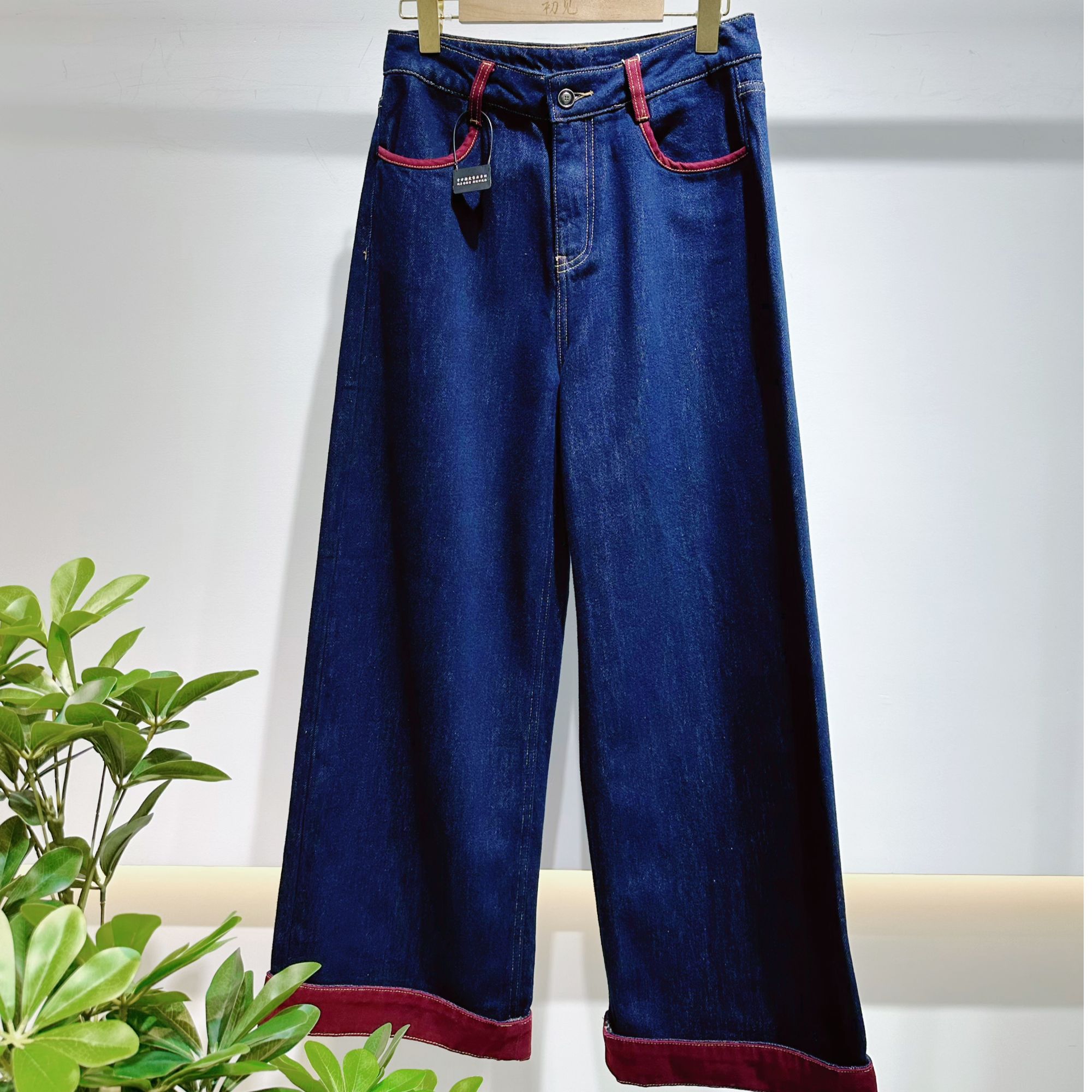 【曼曼】品牌高货女装牛仔裤时尚百搭