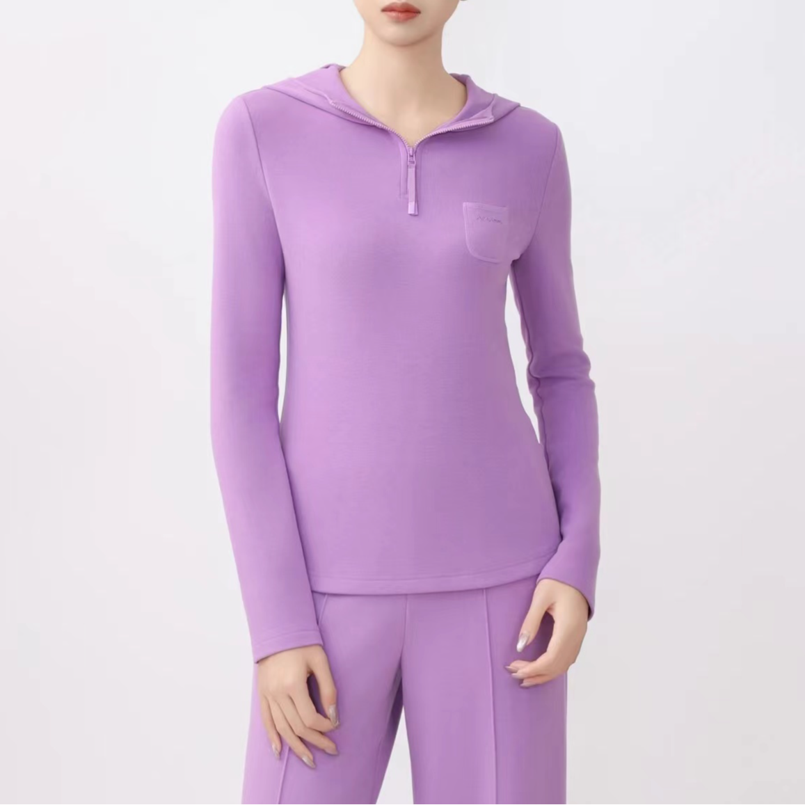 AMASS/阿玛施新款丘比特休闲百搭连帽长袖卫衣女 5300662-4219611