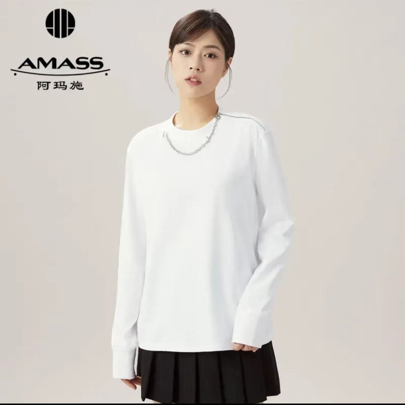 AMASS/阿玛施自带链条两色卫衣  5300993