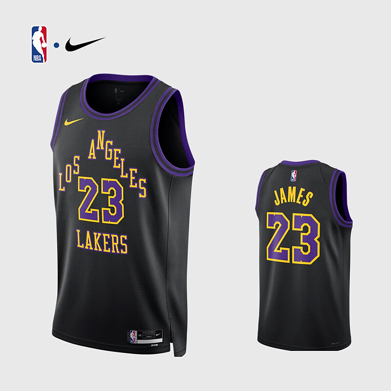 【球星同款】NBA官方湖人詹姆斯球衣25-26赛季SW速干篮球服背心