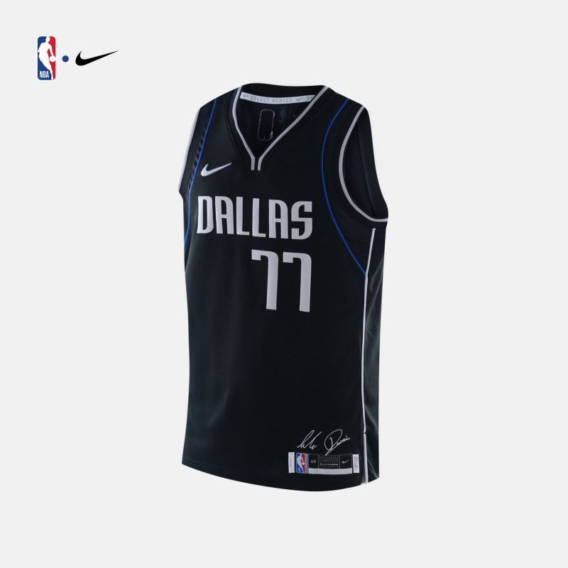 【NBA球衣】NIKE耐克独行侠东契奇Dri-FIT男子速干77号运动篮球服