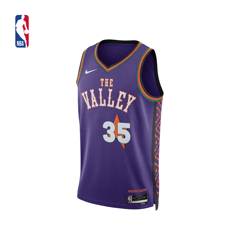 【NBA球衣】NBA官方City Edition太阳凯文杜兰特速干球衣