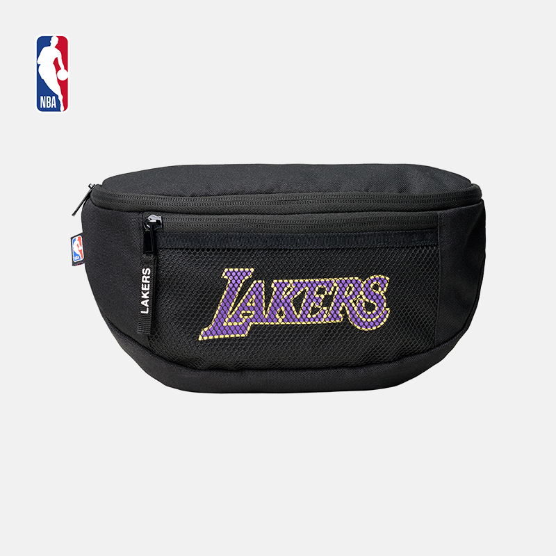 NBA官方正品新款男女休闲轻便户外多功能通勤单肩斜挎包腰包
