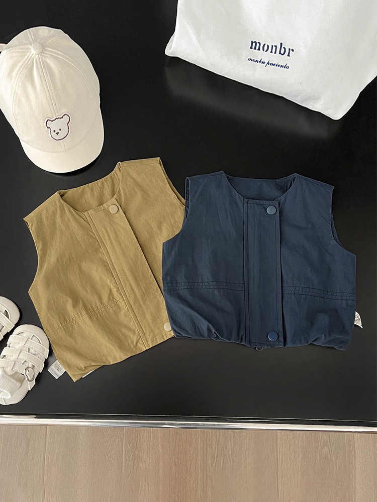 春季韩系面包马甲（偏小）