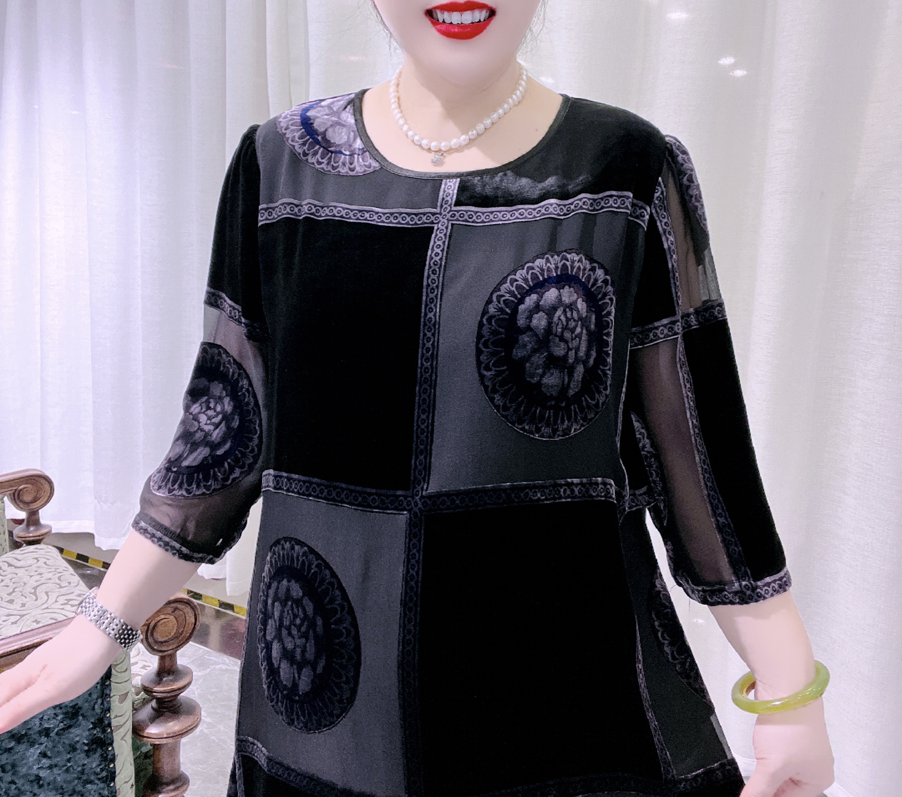 桑蚕丝春夏氛围感连衣裙气质时尚休闲43A1111