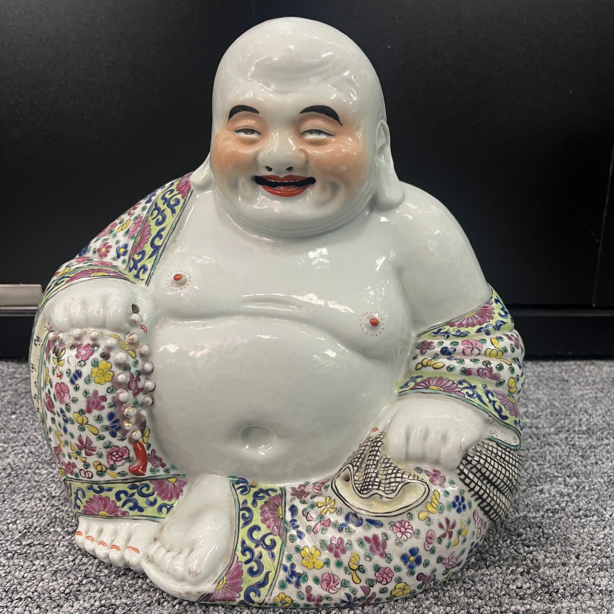 民国 粉彩弥勒佛罗汉佛像GS-2006