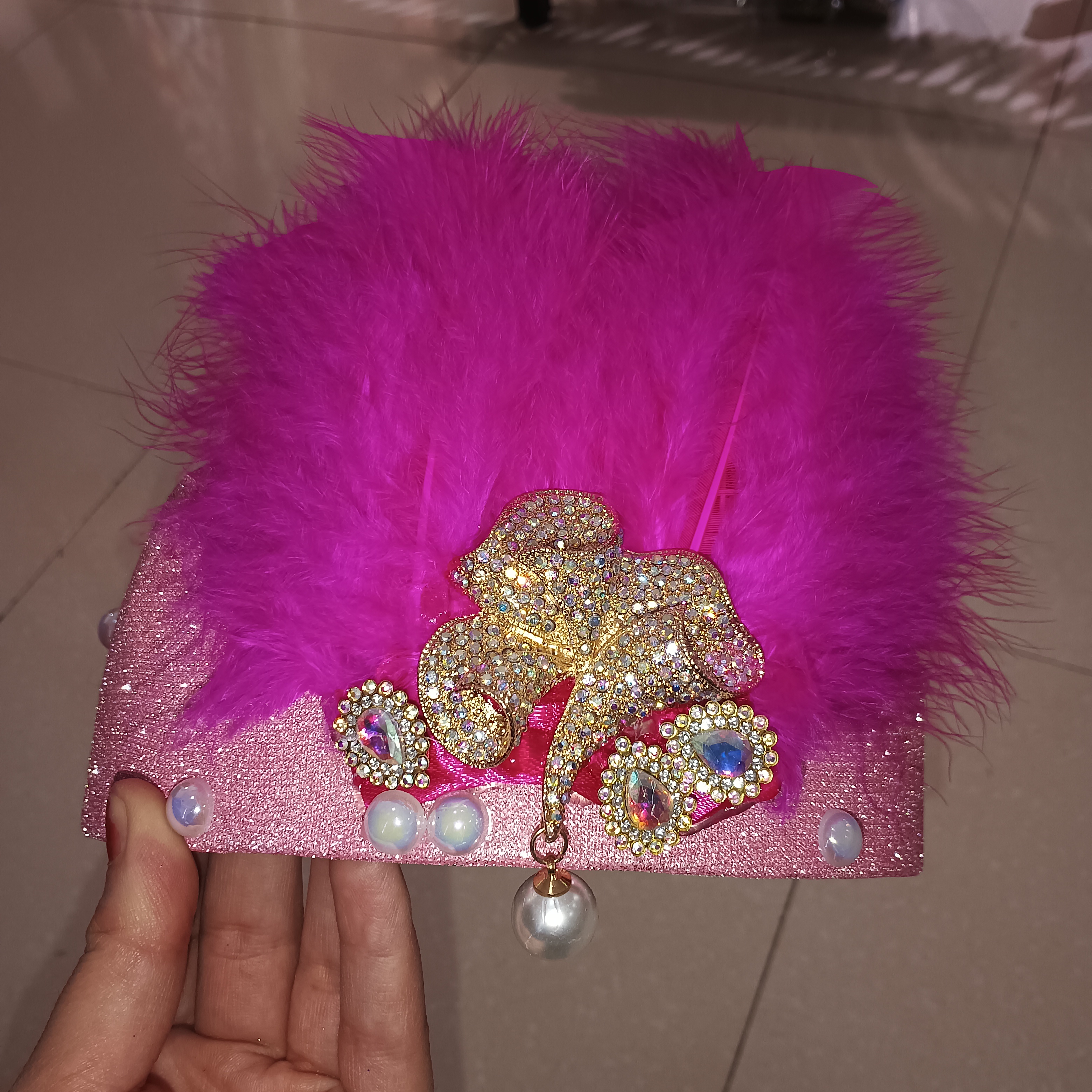 巴娜新款粉色帽子