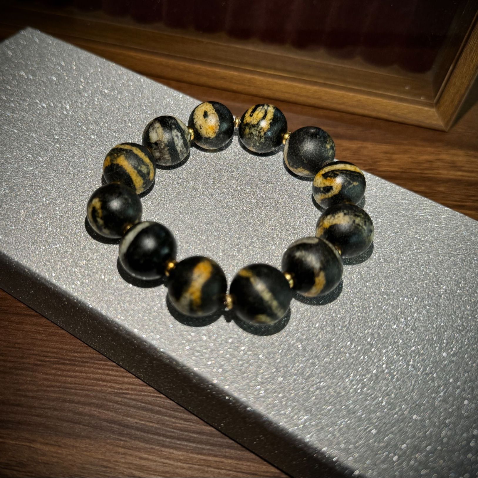 天然曲线纹理摆件