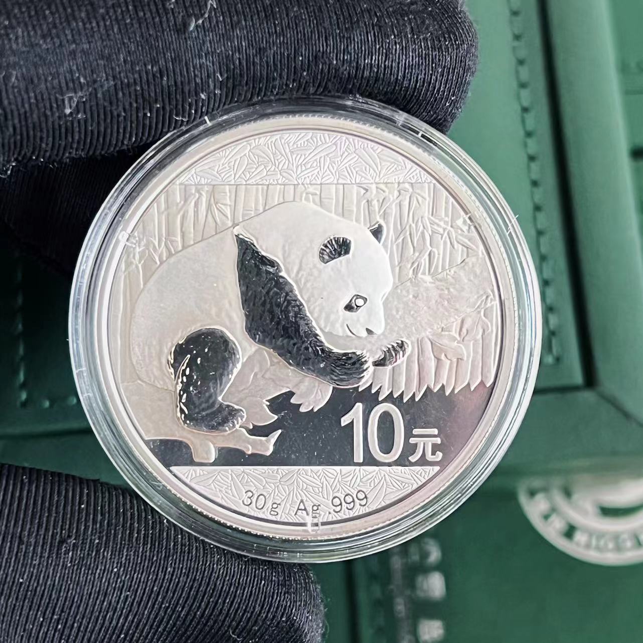 30克纪念币收藏贵金属银币精美设计