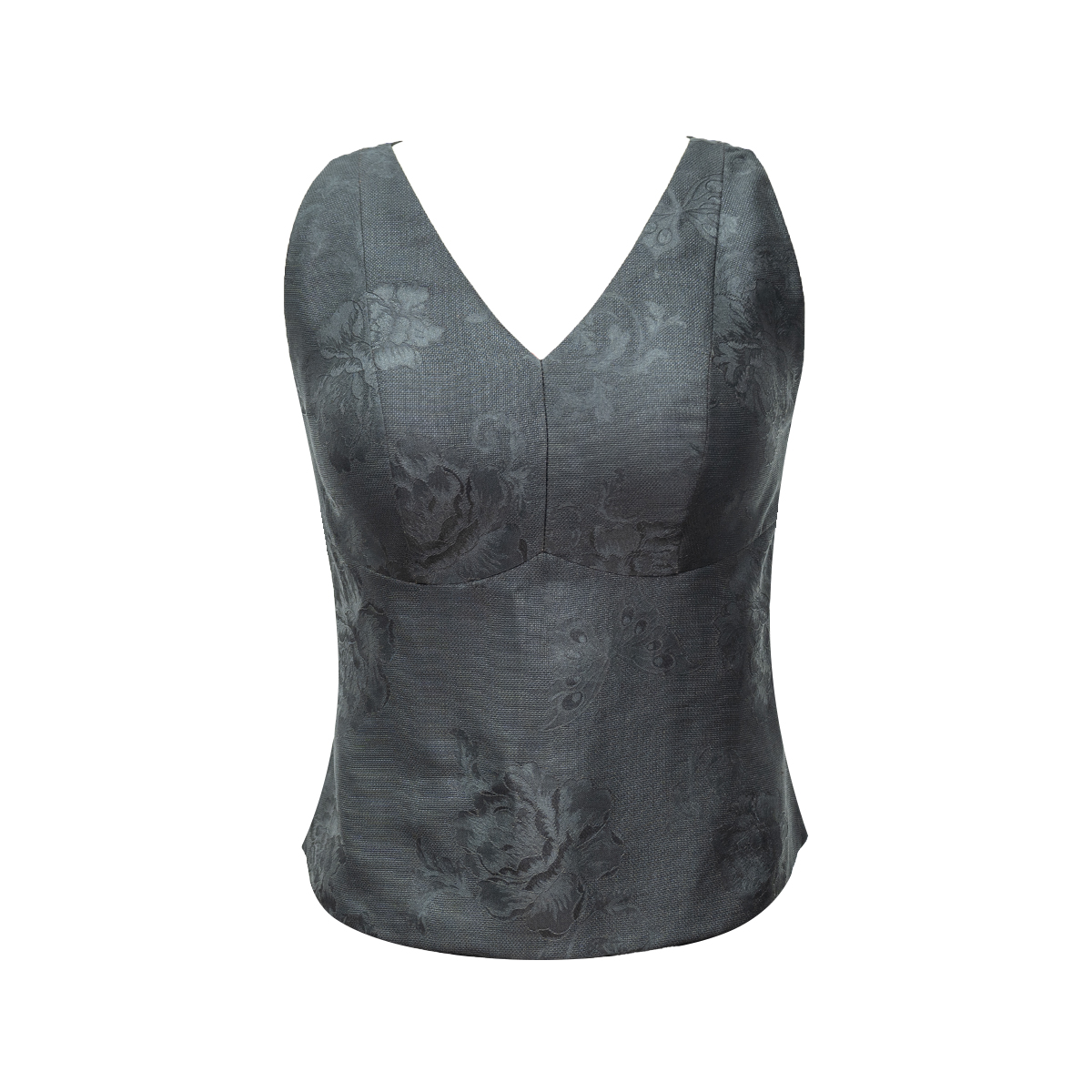 【戈莱薇】新款桑蚕丝香云纱打底轻奢修身女士蕾丝运动美背背心