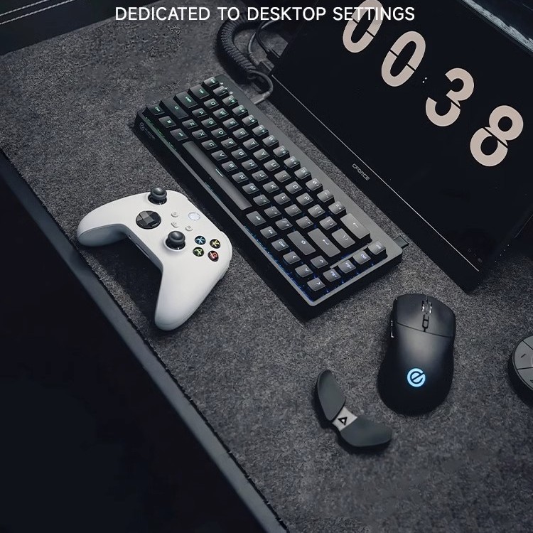 毛毡垫鼠标垫桌搭好物推荐键盘垫超大桌垫创意宿舍电脑电脑桌桌垫