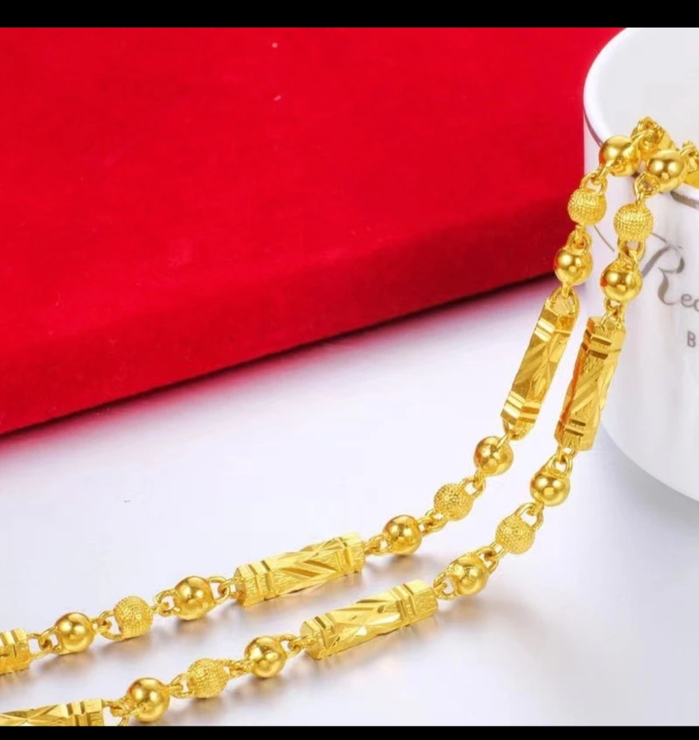 铜合金吊坠 全家福男链时尚潮流