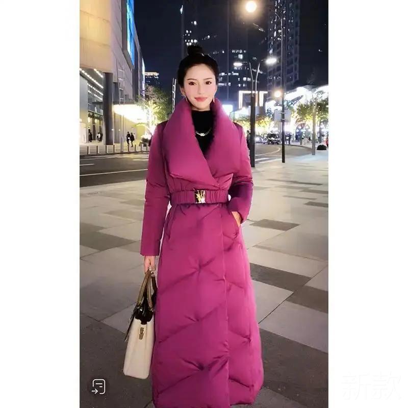 波司澄冬款保暖鸭绒韩版2023女士加厚新款冬季女款冬季年设计羽绒