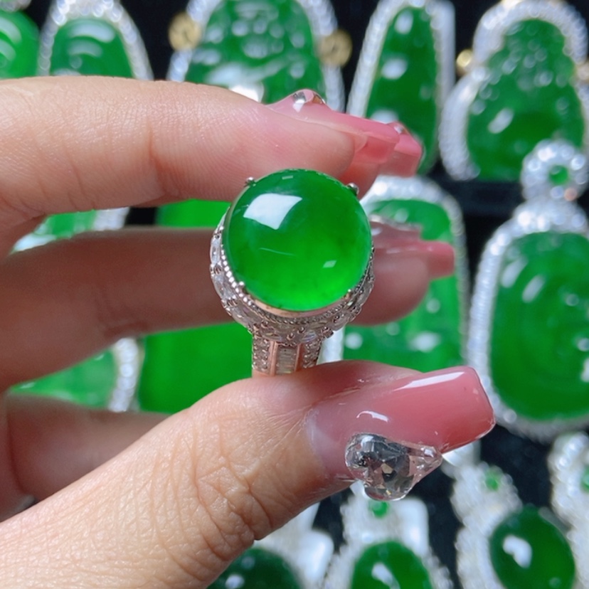 【闪购商品】翡翠戒指未镶嵌