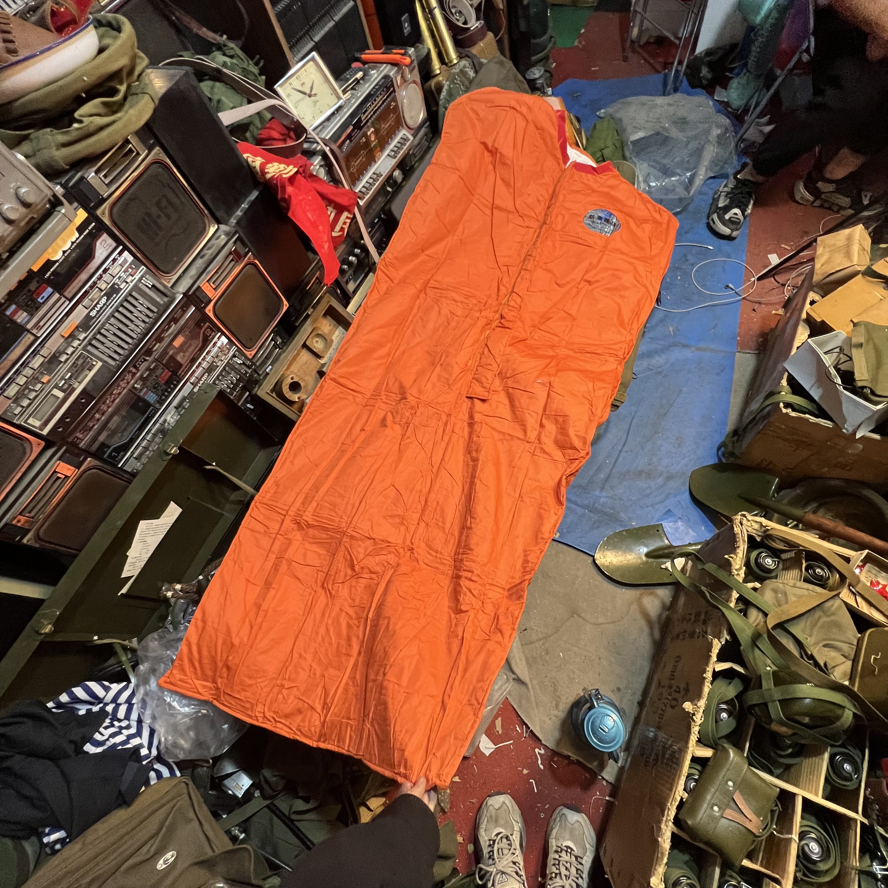 正品老货飞行睡袋防寒睡袋