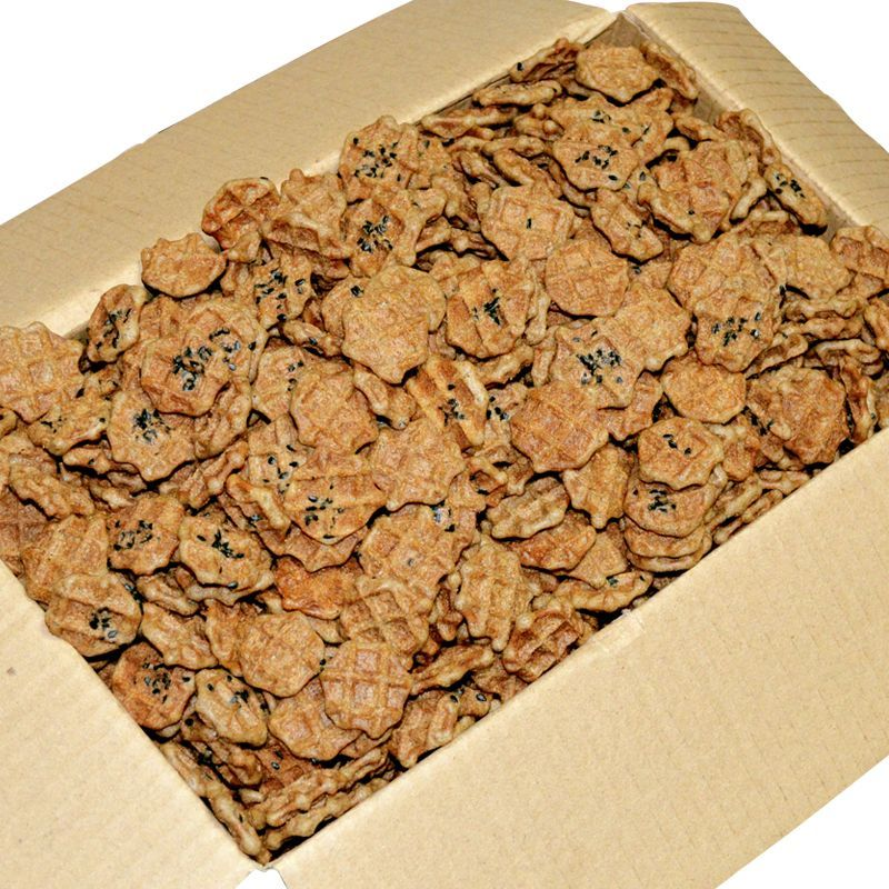 【无加蔗糖】荞麦芝麻蛋黄小脆片老年人粗粮零食网红小吃代餐饱腹
