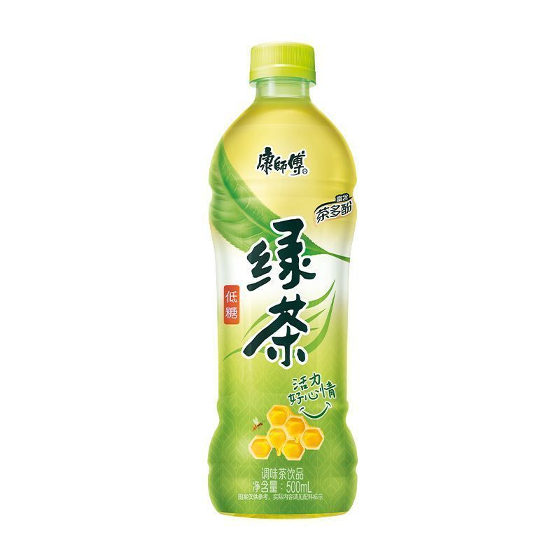 康师傅 低糖绿茶饮料 500ml/瓶