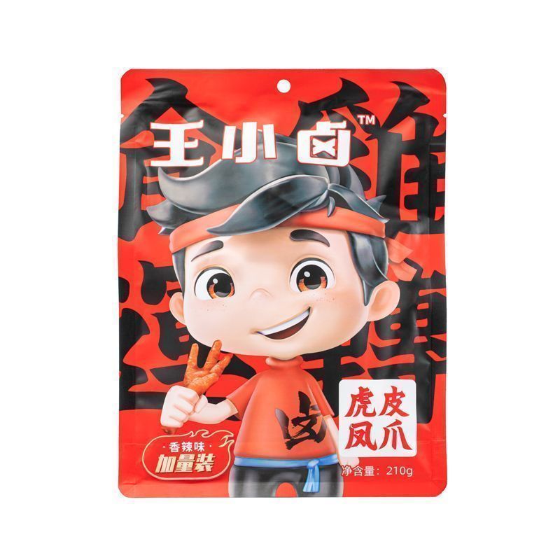 王小卤虎皮凤爪香辣味210g