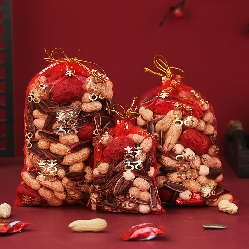 喜糖袋纱袋结婚喜糖婚庆用品大全喜糖袋子创意回礼喜糖包装糖袋商品图