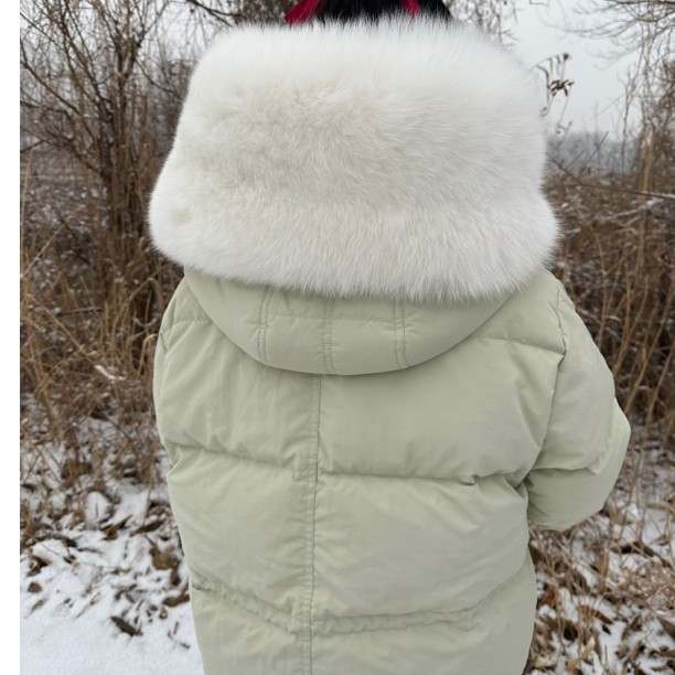 精选狐狸毛整皮围脖毛领冬季加厚可以做摆件