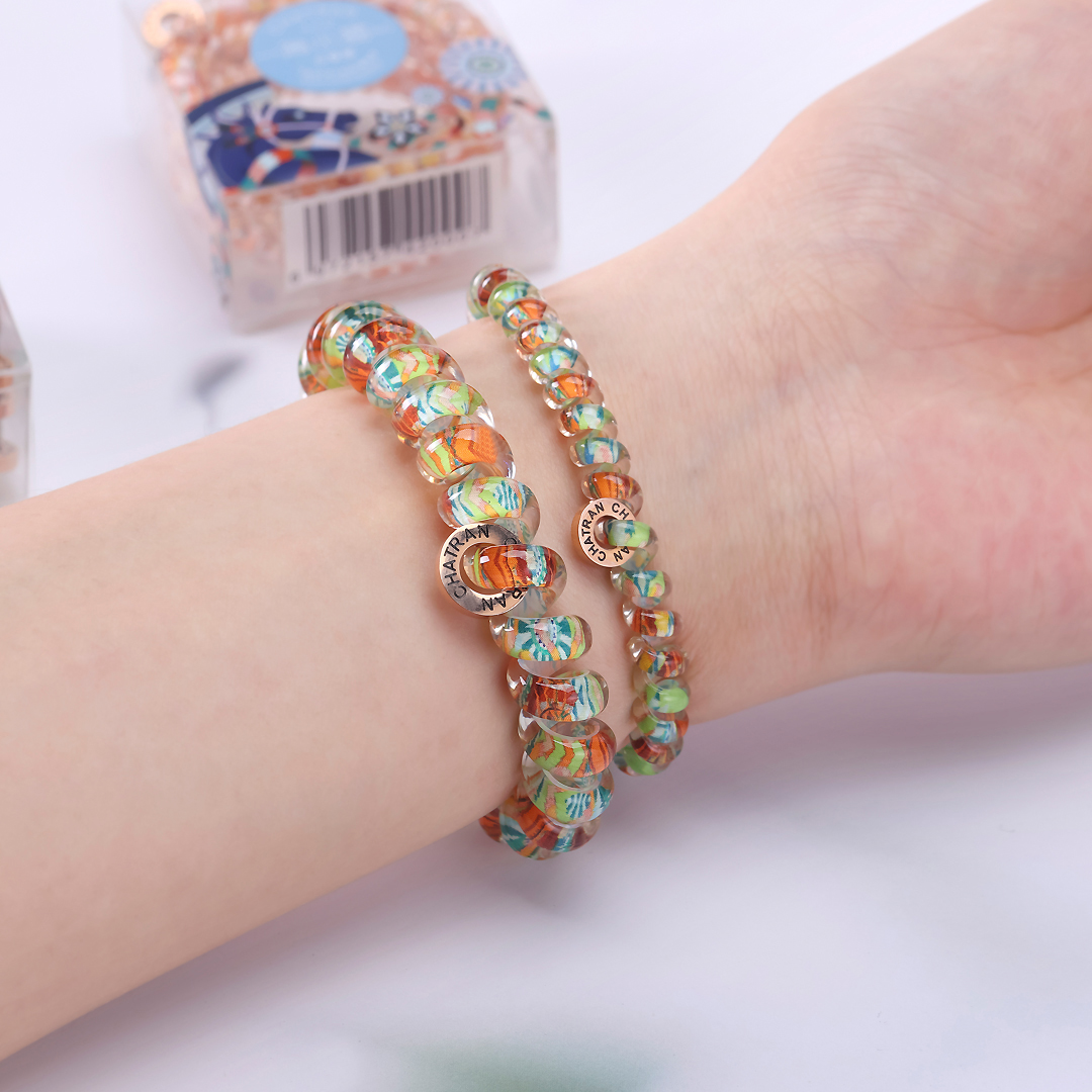 CAHTRAT梦幻马驹高级感电话线发圈发饰TT圈高马尾无痕头绳皮筋