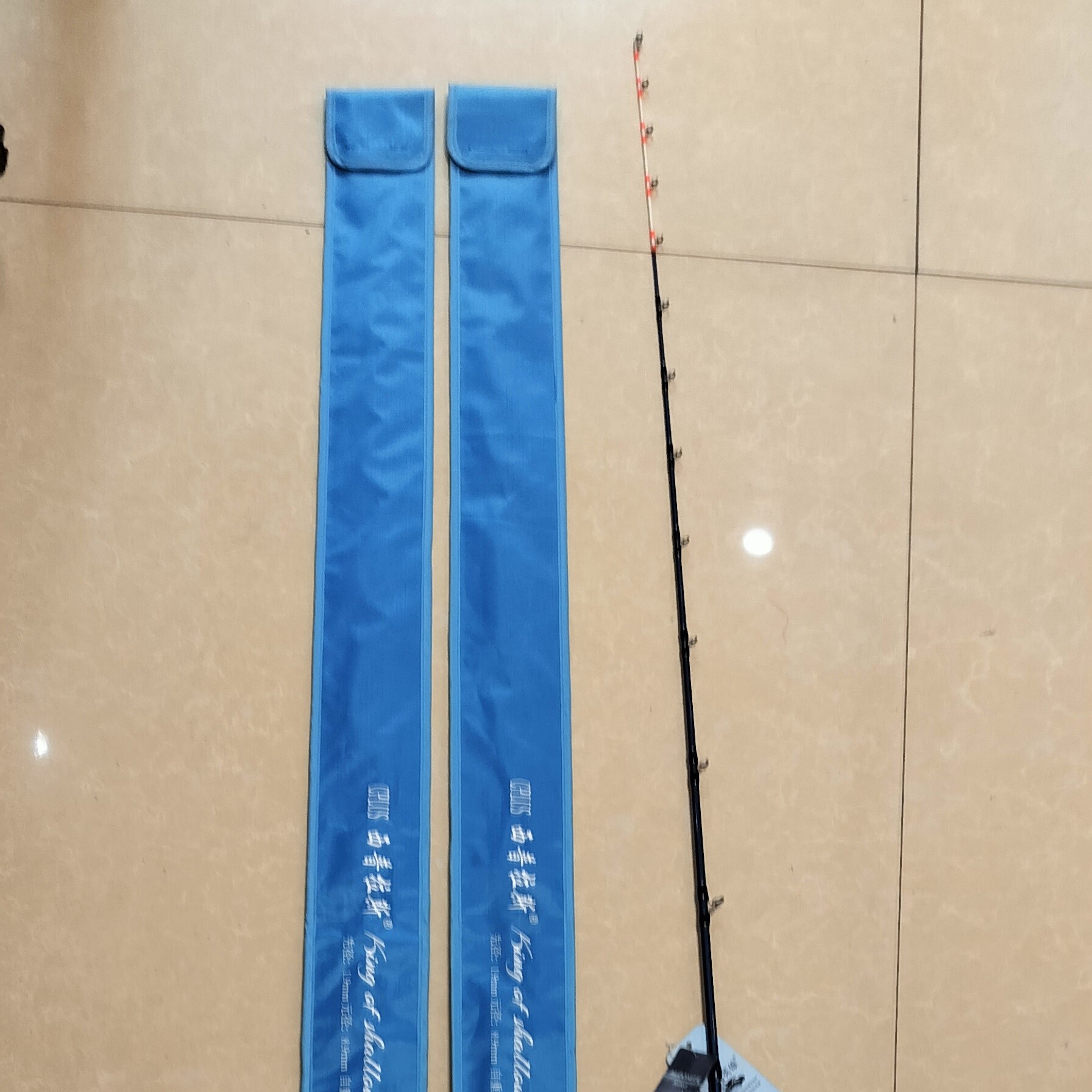 浅海之尊1.67米独节船筏近海通用杆