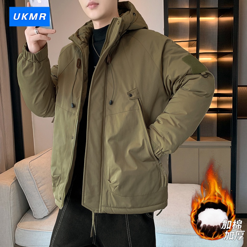 2023冬季潮流韩版爆款棉衣男情侣款保暖加绒加厚外套棉服休闲外套