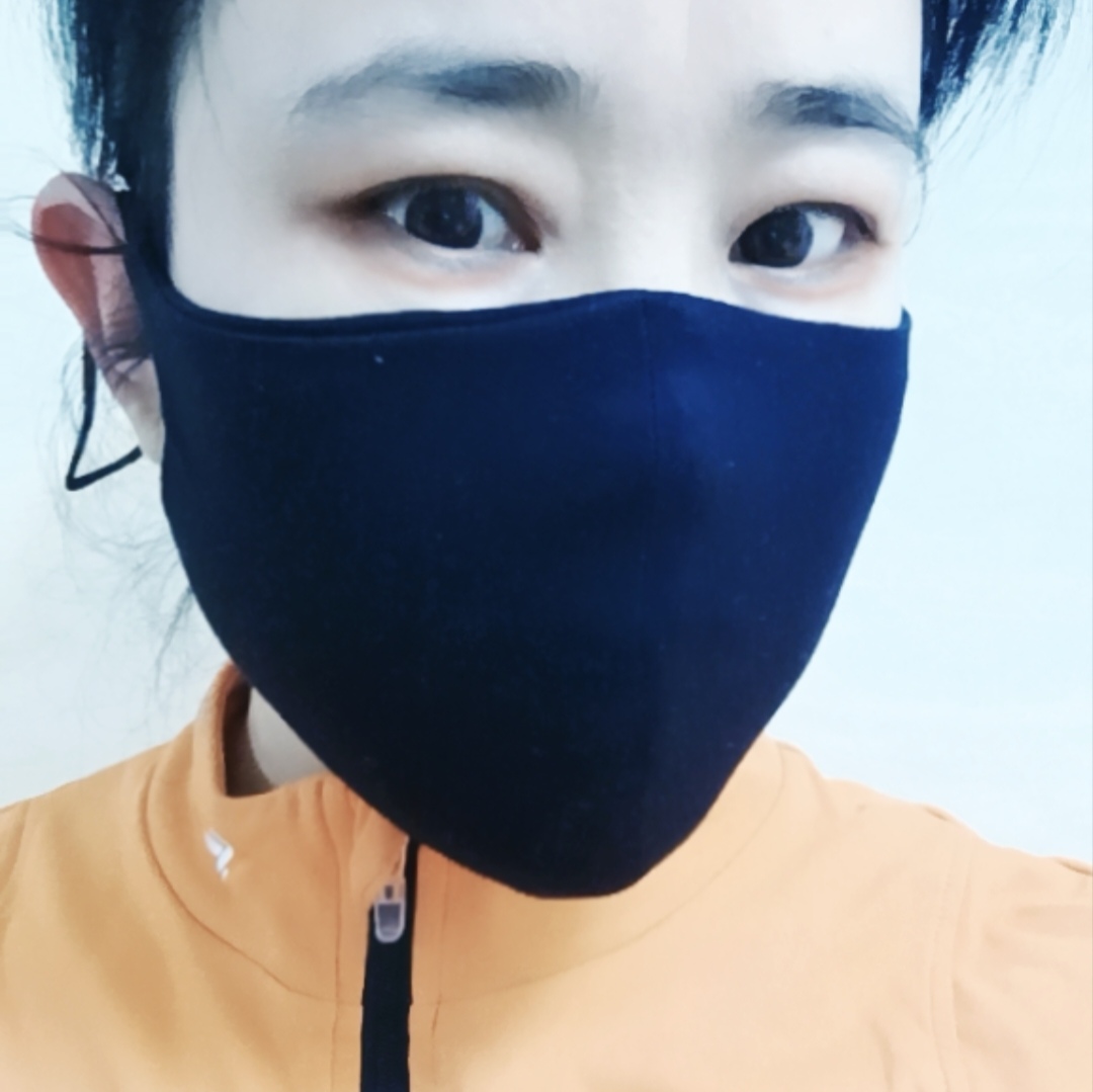 莫代尔贴面立体面罩透气防风男女通用型口罩挂耳可调节