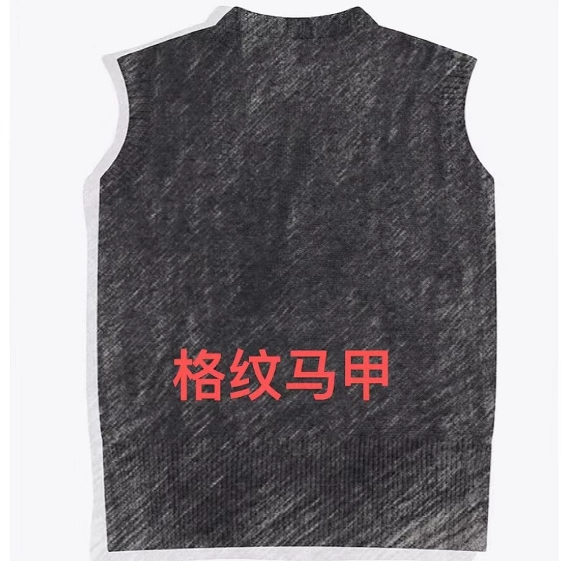 格纹马甲百搭休闲【A】A21QF31D43
