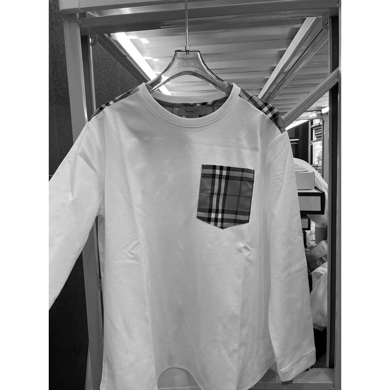 女款肩背款拼接款圆领体恤【171172】