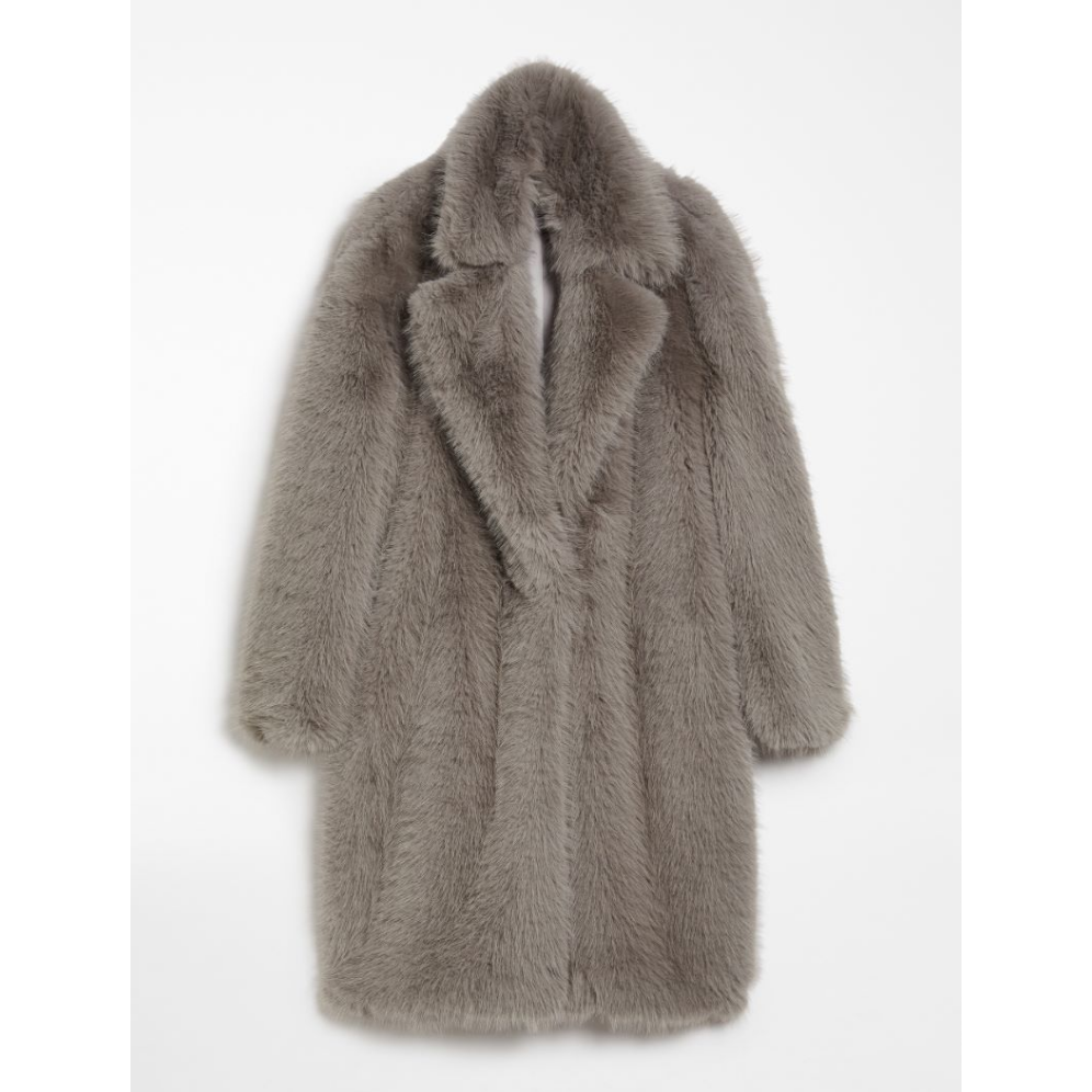 未使用 MaxMara 国现 断码特价SPORTMAX毛绒大衣外套 DY0003  