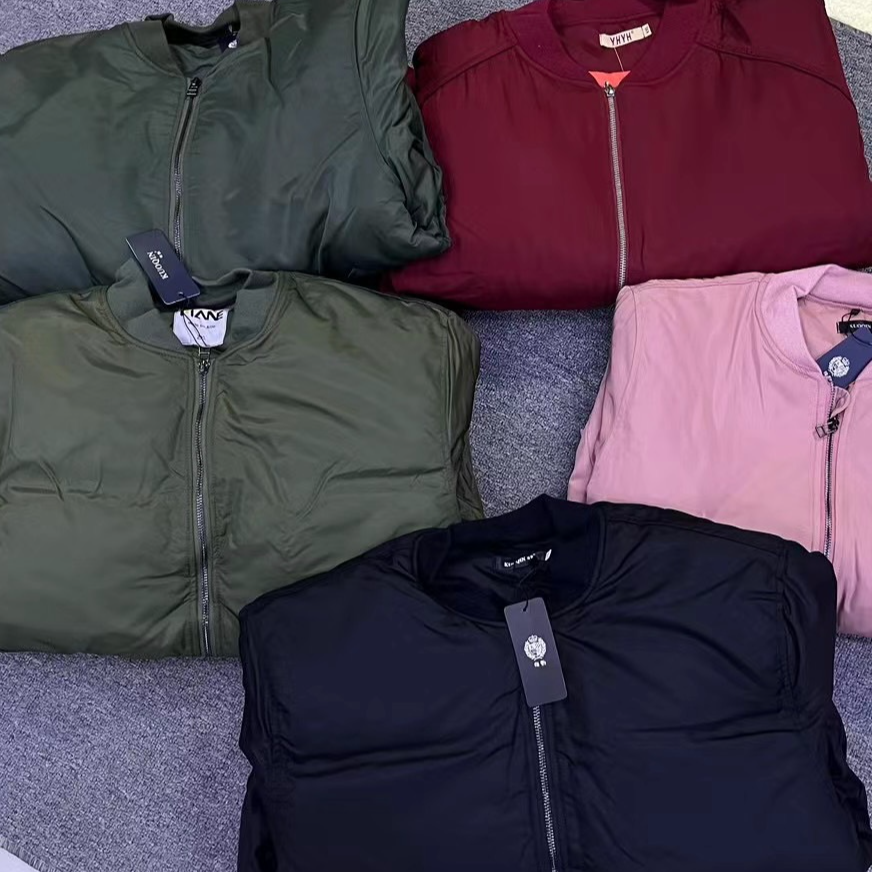 美式复古宽松赤耳丹宁牛仔夹克 飞行棉服  外套男 