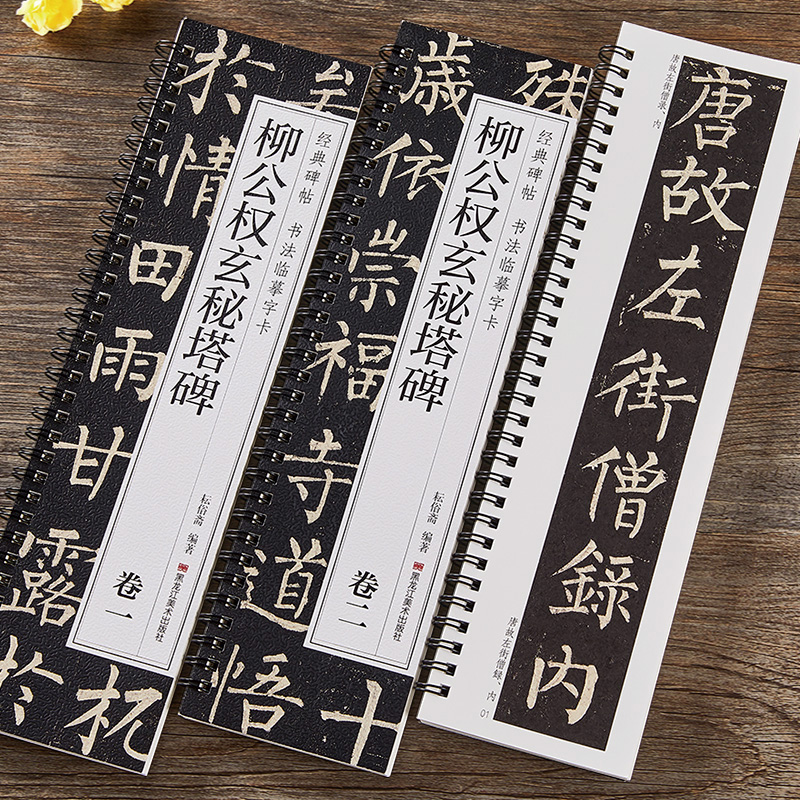 【燕琳书法】柳公权玄秘塔碑楷书原大版近距离临摹字卡毛笔书法字帖