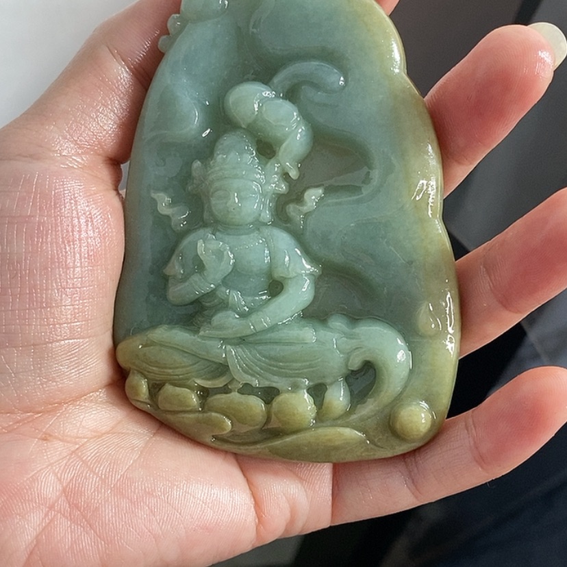 【闪购商品】定制翡翠未镶嵌夏*风