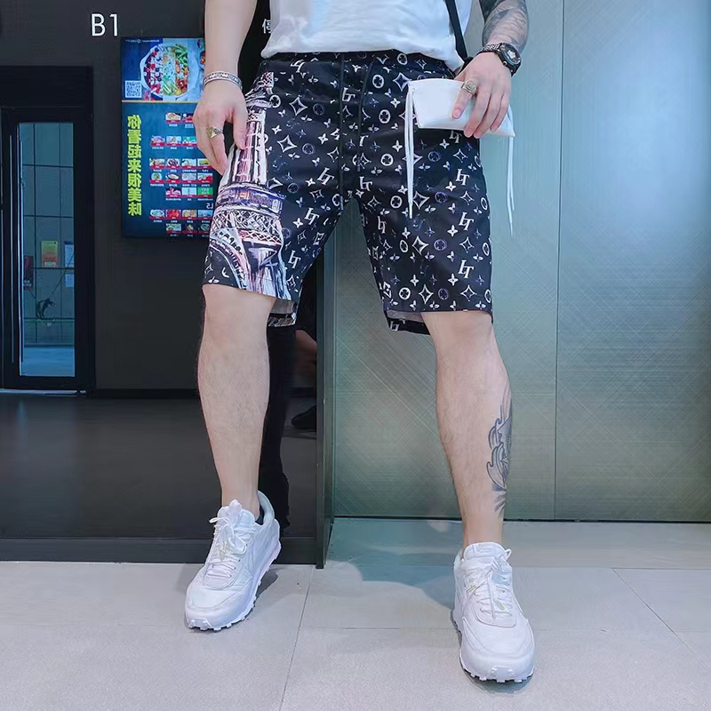 夏季休闲速干沙滩裤