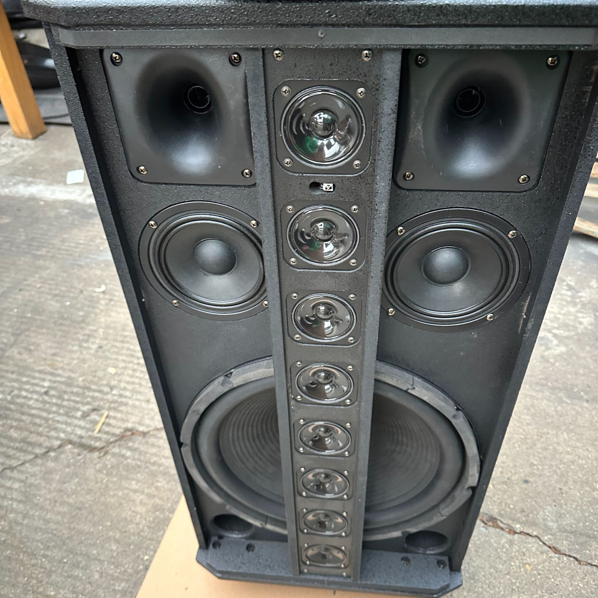 15寸户外高端移动一体机带屏带话筒